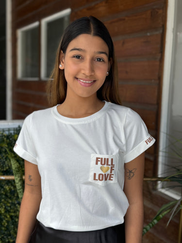 SWEATER BLANCO FULL LOVE