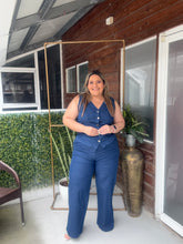 Cargar imagen en el visor de la galería, SET PLUS SIZE TIPO VEST DEEP BLUE