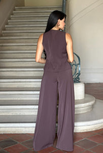 SET LINA MARRON OSCURO