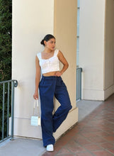 Cargar imagen en el visor de la galería, PANTALON JEANS LISO AZUL