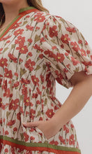Cargar imagen en el visor de la galería, VESTIDO HICIA ROJO