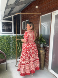 VESTIDO ORQUIDEA MARRON