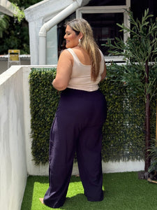 PANTALON PLUS SIZE LINDA AZUL