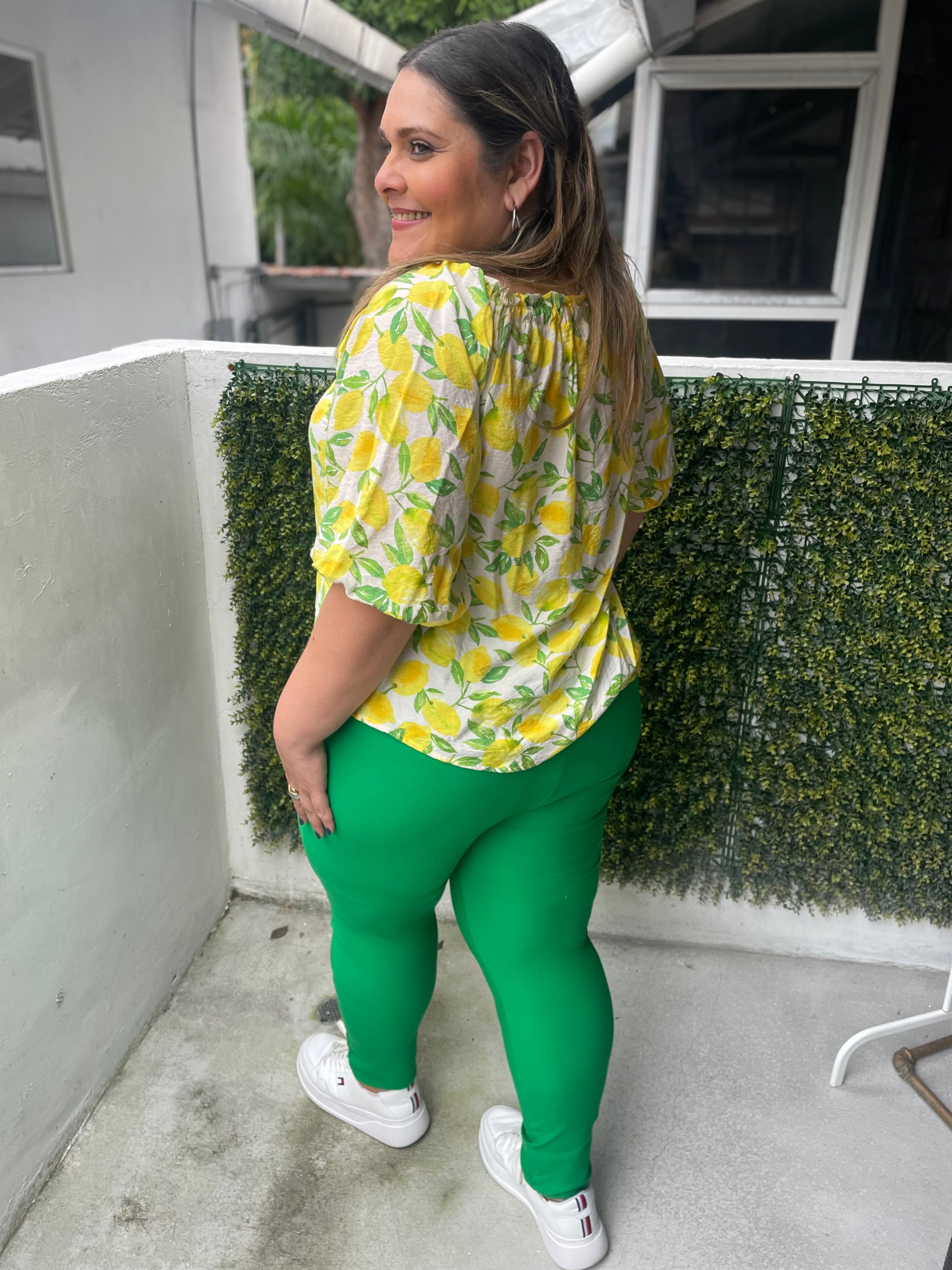 BLUSA LIMON AMARILLA