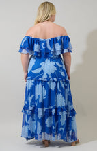 Cargar imagen en el visor de la galería, VESTIDO PLUS SIZE MARGOT AZUL