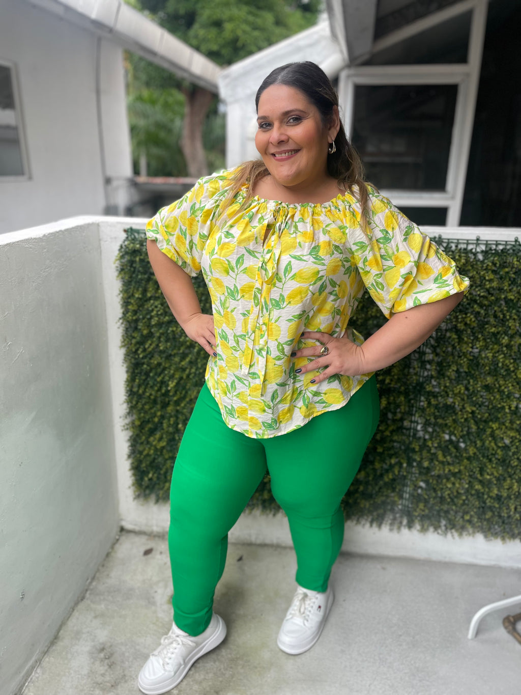 BLUSA LIMON AMARILLA