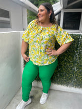 Cargar imagen en el visor de la galería, BLUSA LIMON AMARILLA