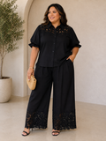 Conjunto Negro con Encaje