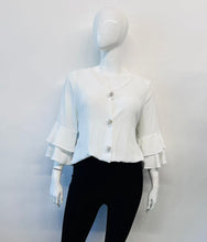 Cargar imagen en el visor de la galería, BLUSA BLANCA ADA