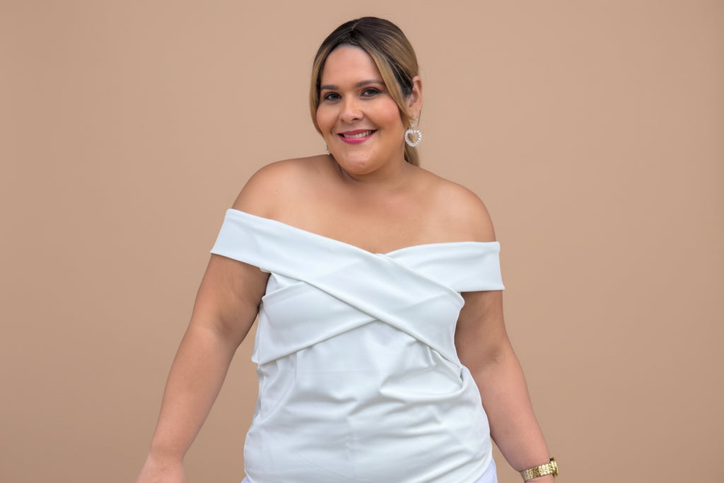 BLUSA CRUZADA BLANCA