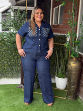Cargar imagen en el visor de la galería, SET PLUS SIZE VICKY DENIM
