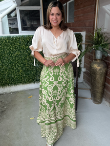 FALDA  LORENA VERDE