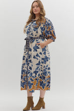 Cargar imagen en el visor de la galería, VESTIDO ALONDRA AZUL PIZARRA