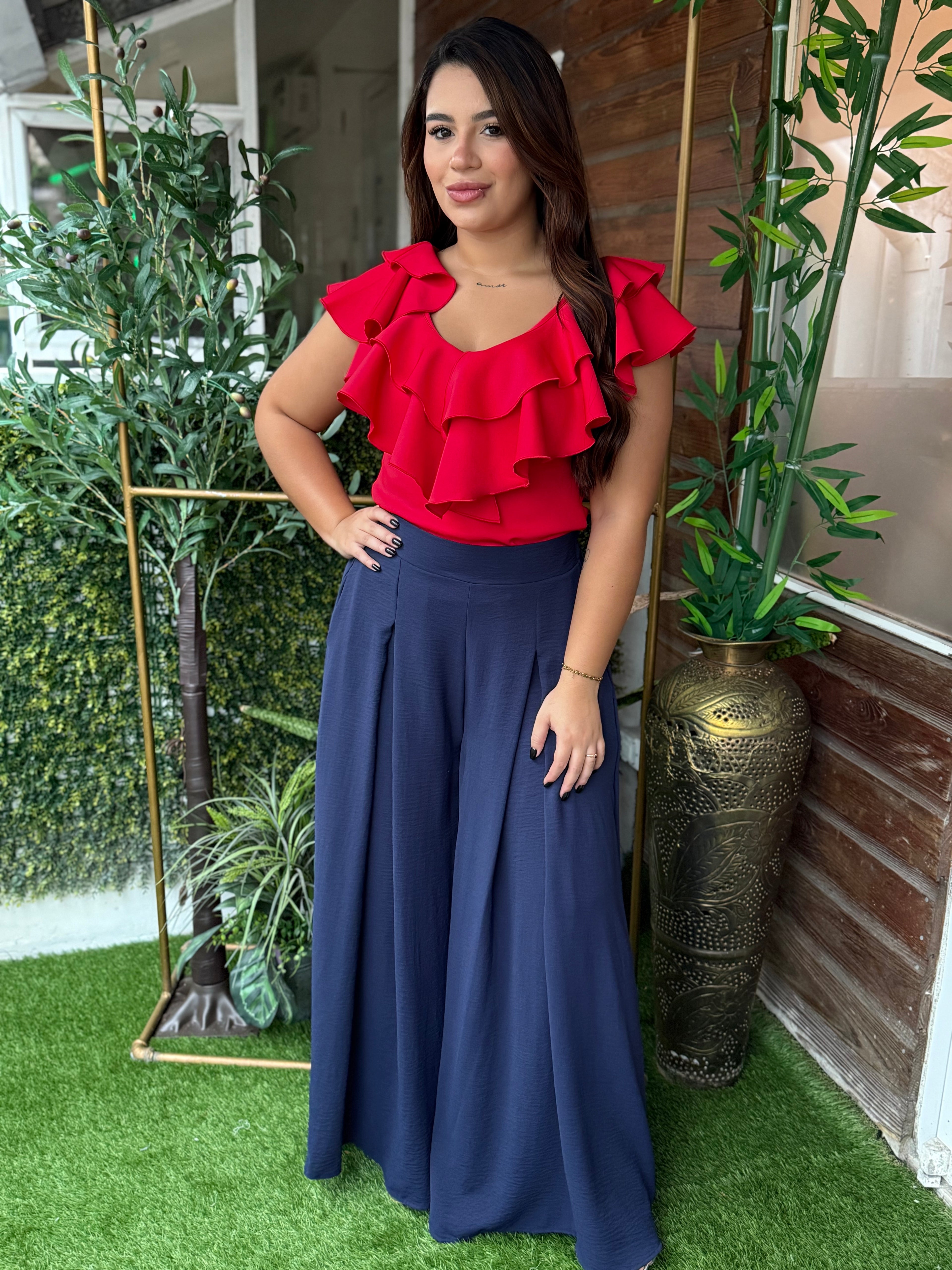 BLUSA JULS YURY ROJO