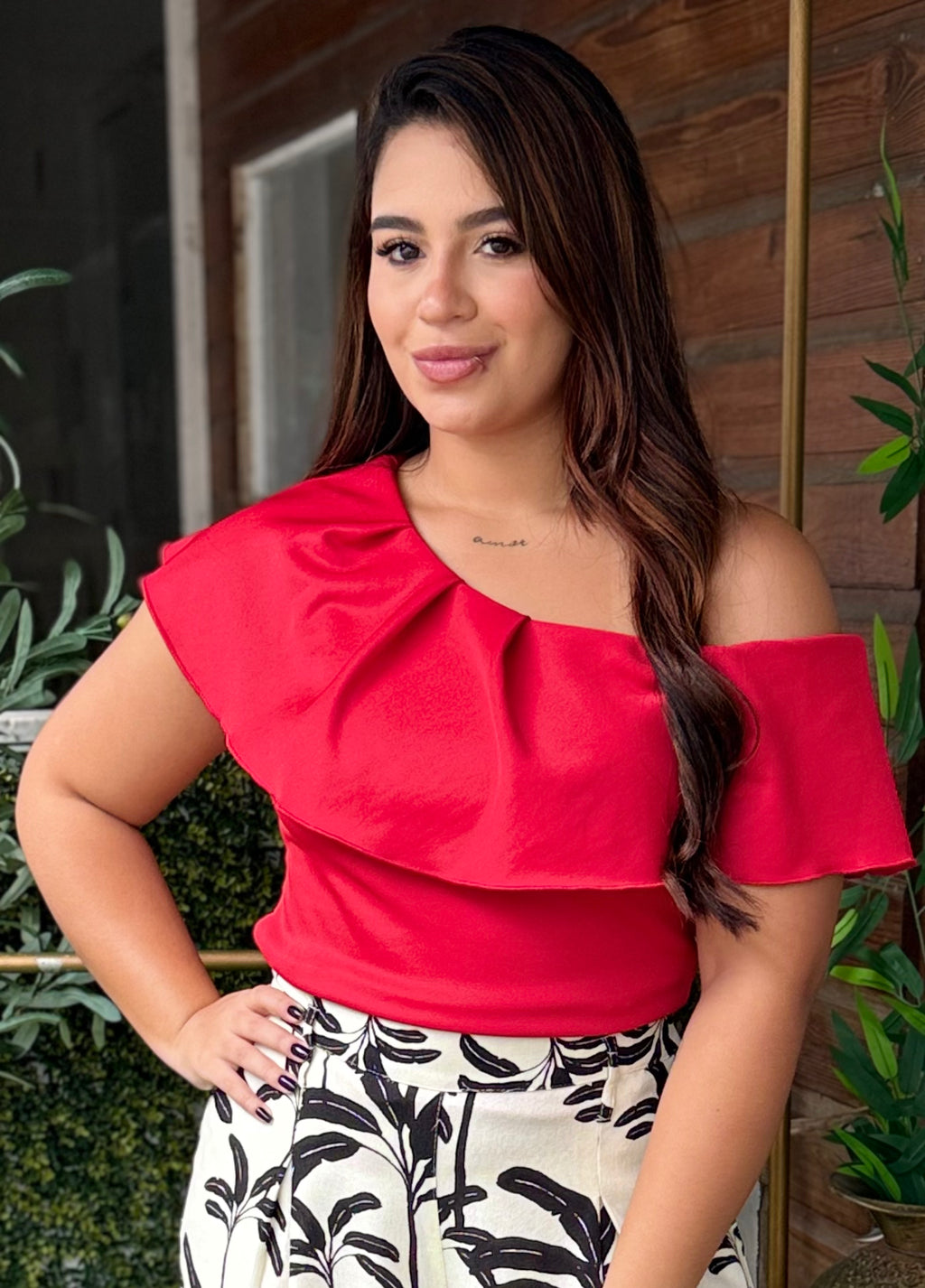 BLUSA JULS CAMILA ROJA