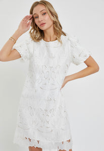 White Lace Dress