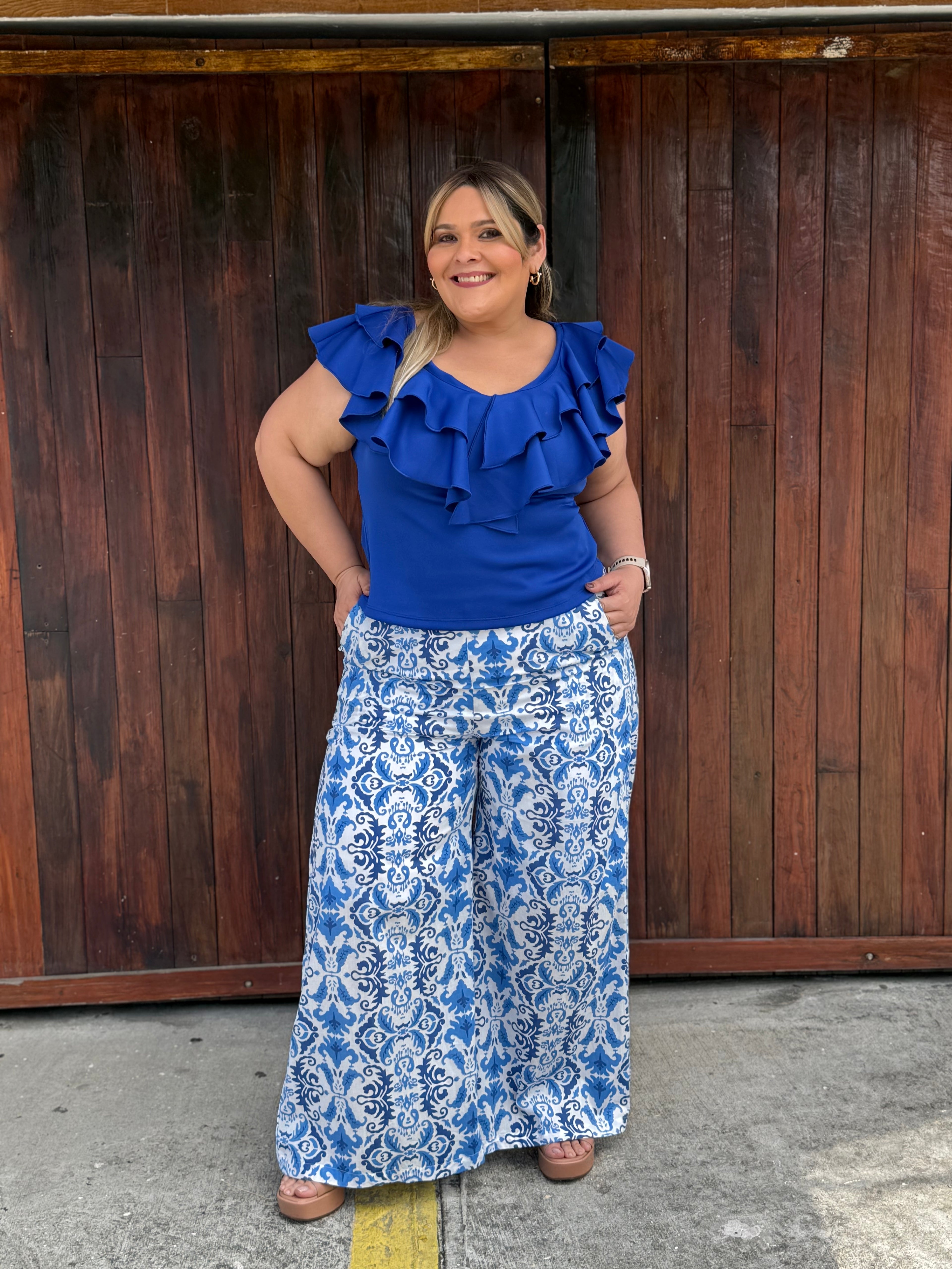 BLUSA JULS YURY AZUL REY