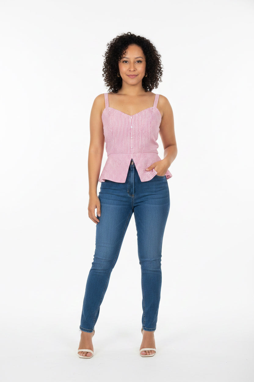 Blusa Ryas Rosadas/Fresh, Femenina y Perfecta para el Día a Día
