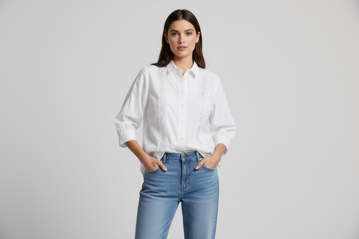 BLUSA PLUS SIZE RENATA BLANCA