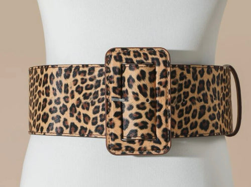 Animal Print Belt