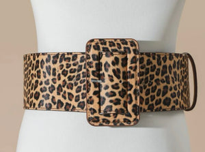 Animal Print Belt