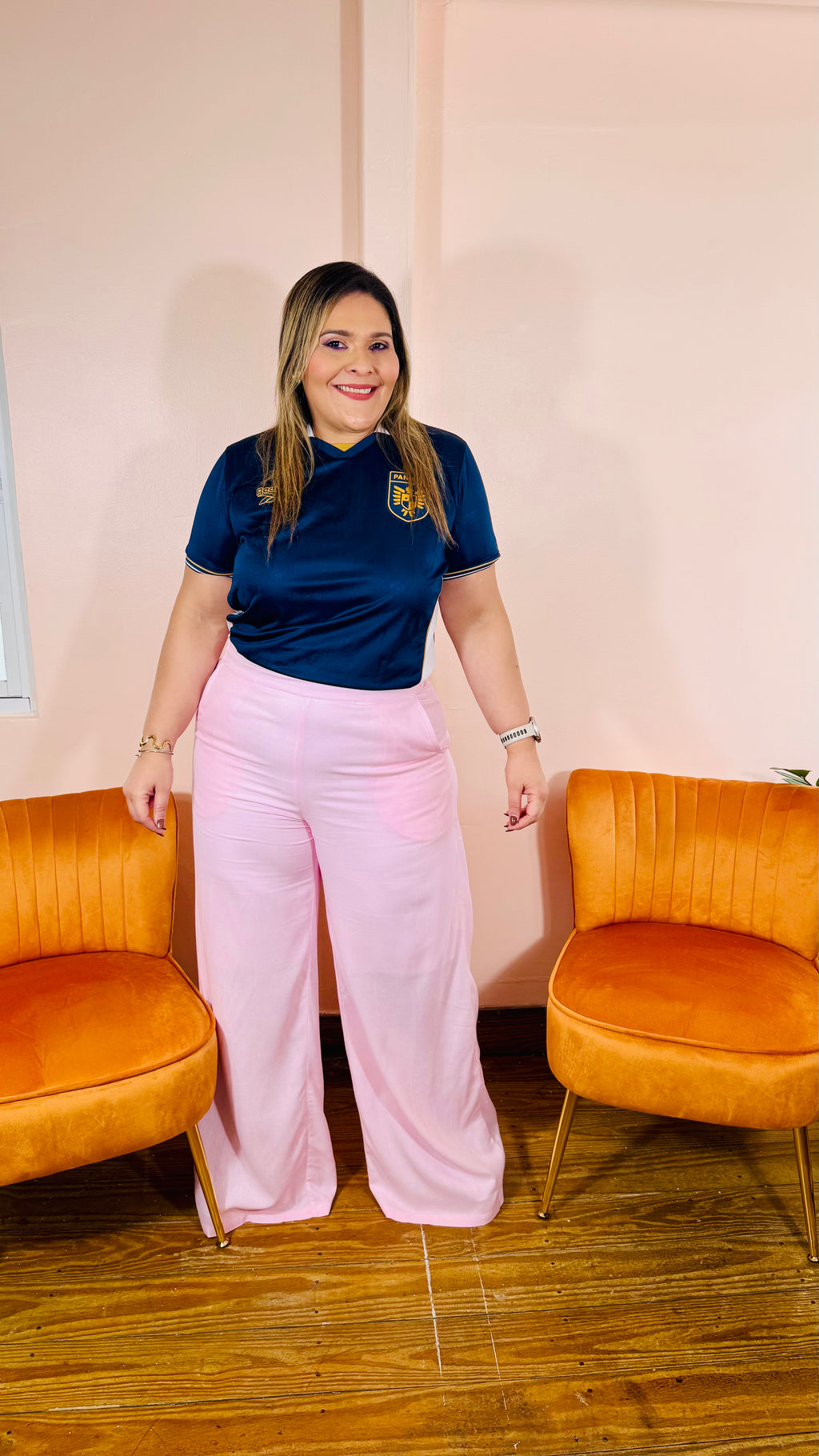 Pantalón Palazzo Rosa Pastel para Mujer | Elegancia y Comodidad en Panamá