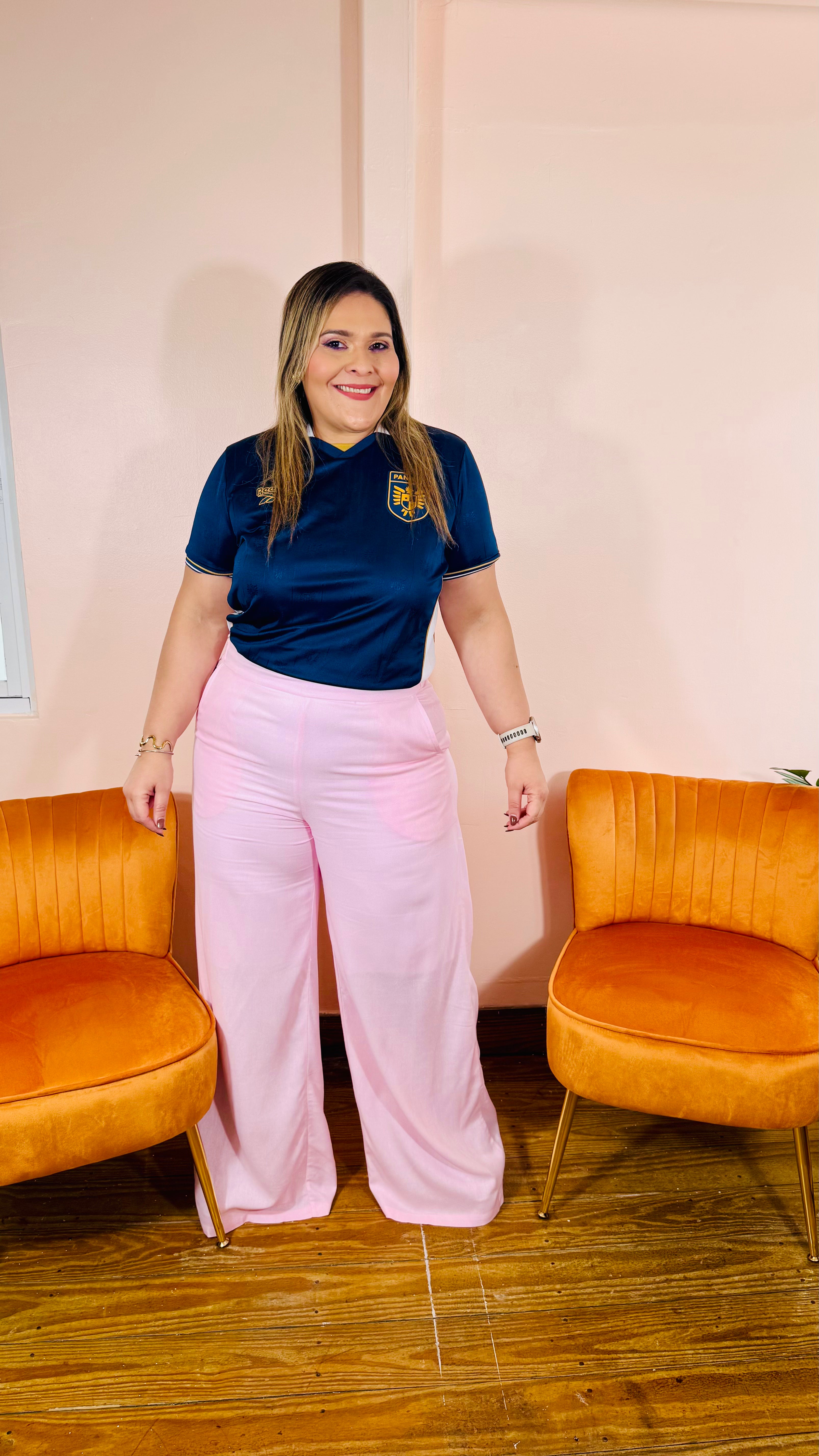Pantalón Palazzo Rosa Pastel para Mujer | Elegancia y Comodidad en Panamá