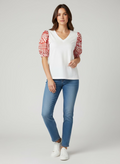 TERRACOTA PUFFY SHIRT