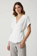 BLUSA ELSA BLANCA CRUZADA
