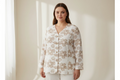 BLUSA PLUS SIZE MARGARITA BLANCO