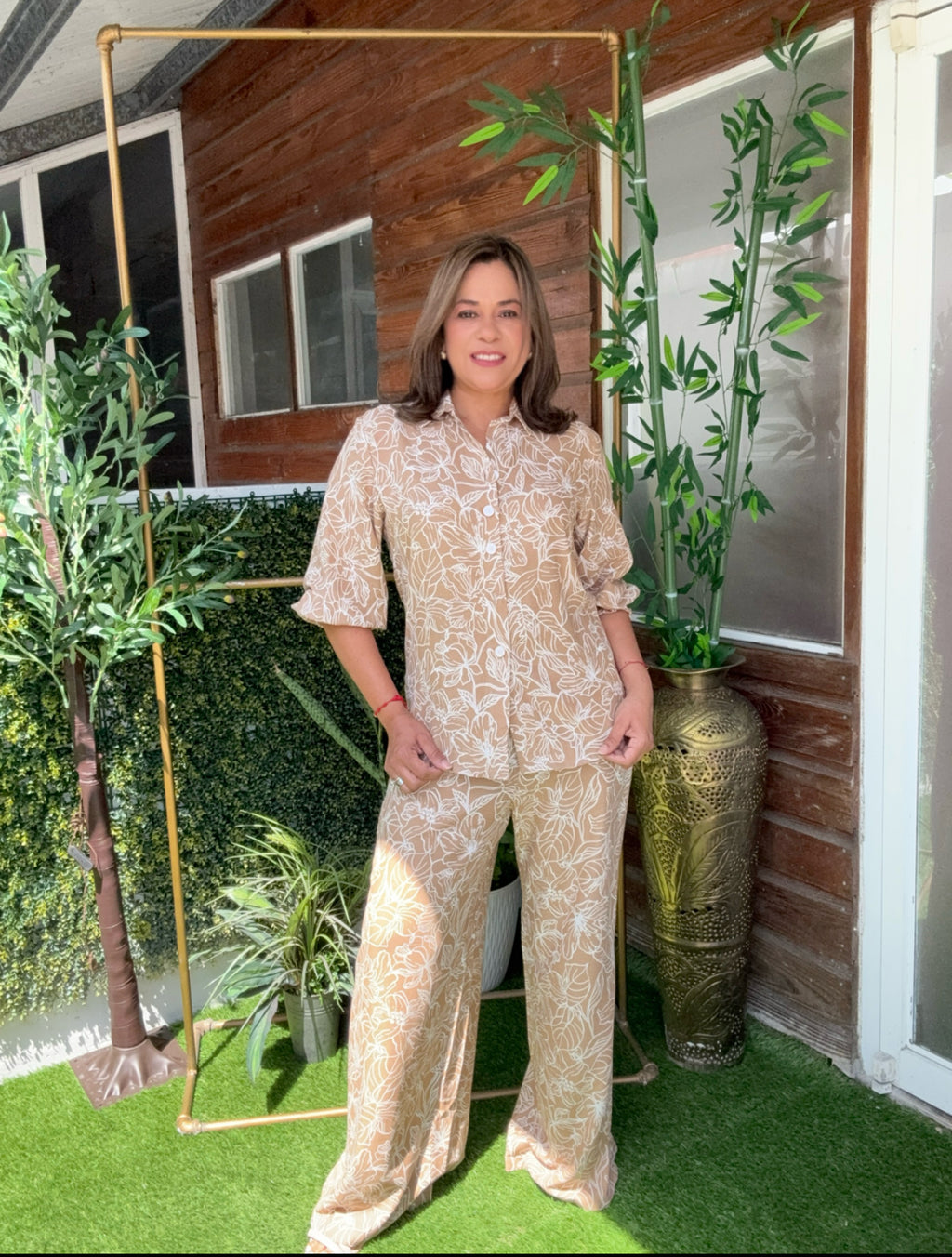 PANTALON MARY CAFE
