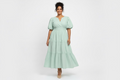 Vestido Maxi Color Menta Plus Size para Mujer – Boutique en Panamá