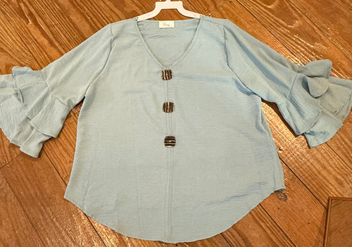 BLUSA SHARLOT AQUA
