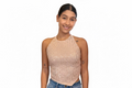 CROP TOP PALO ROSA