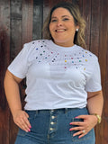 SWEATER BLANCO CON GEMAS