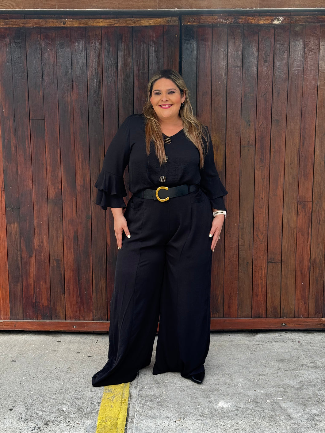 BLUSA SHARLOT NEGRA