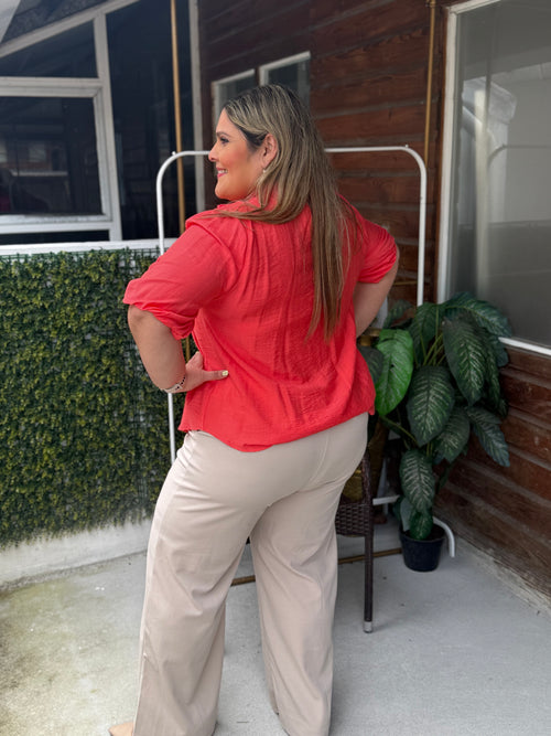 BLUSA AGATA SALMON