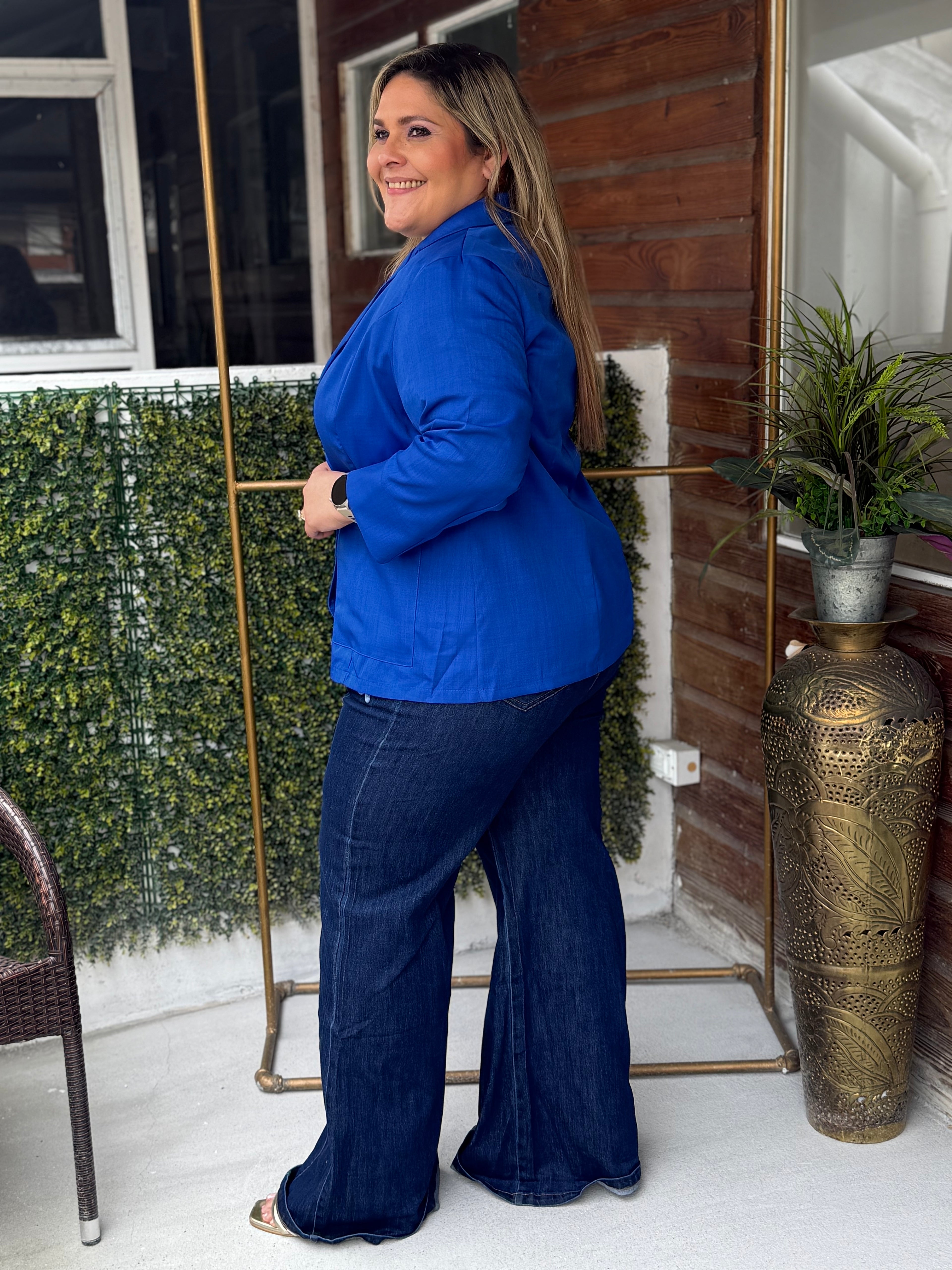 SARISA BLAZER AZUL