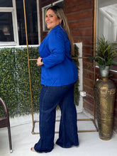Cargar imagen en el visor de la galería, SARISA BLAZER AZUL