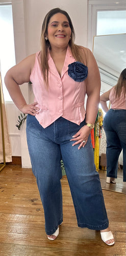 PANTALON JEANS DENIM PLUS SIZE