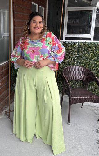 WIDE LEG PANTS MANZANA