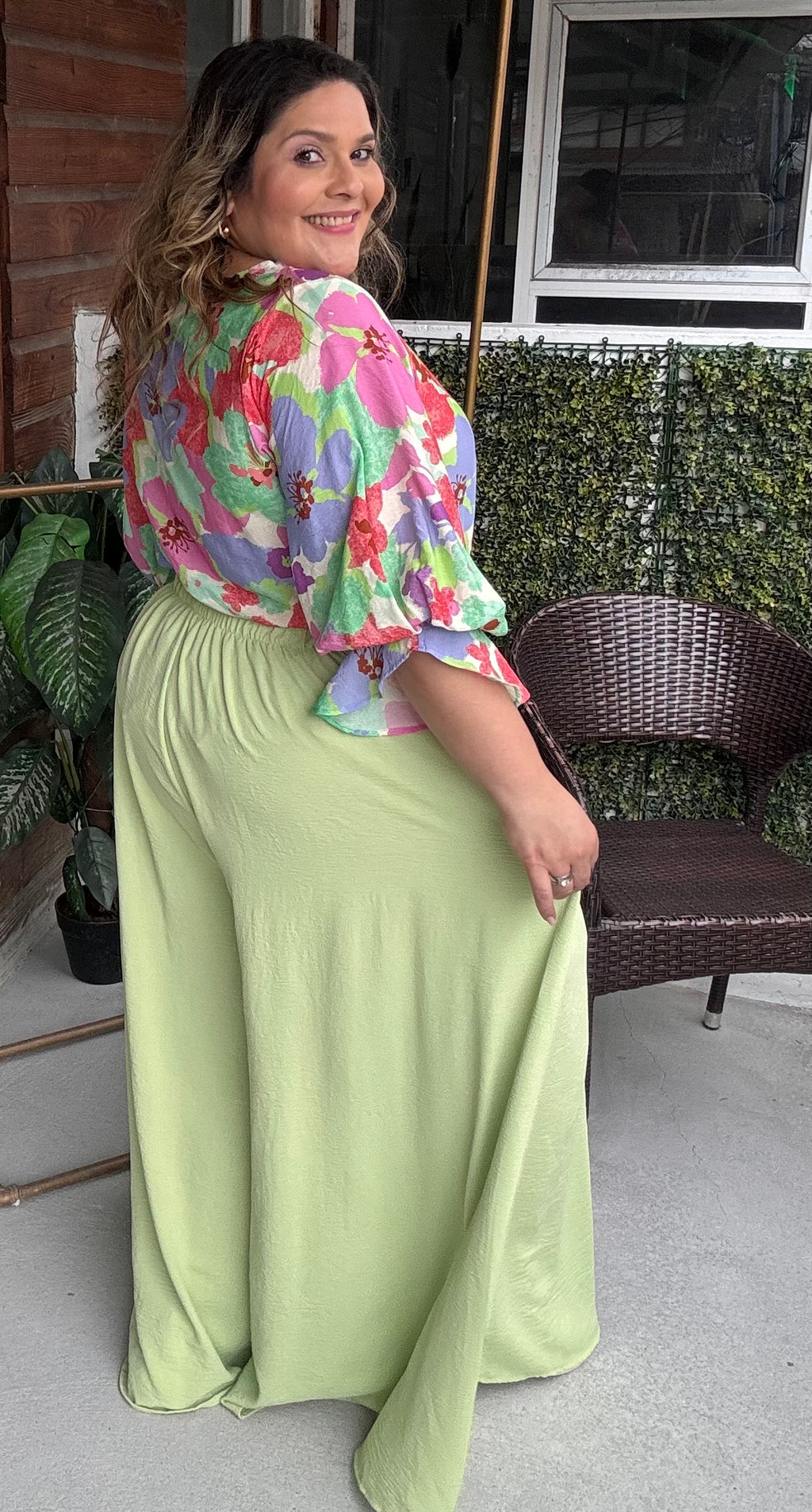 WIDE LEG PANTS MANZANA