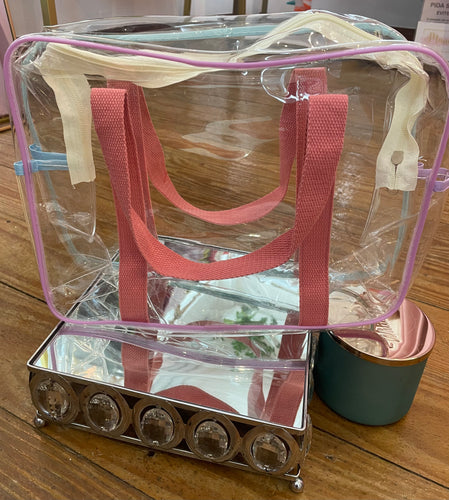 BOLSOS TRANSPARENTES LISO