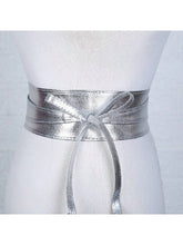 Cargar imagen en el visor de la galería, METALLIC SILVER BELT