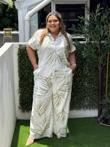 PLUS SET GLORIA BLANCO-VERDE