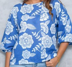 BLUSA JIMENA AZUL