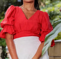 BLUSA ESTHEFY ROJA