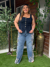 Cargar imagen en el visor de la galería, PANTALON PLUS SIZE CON APLICACION