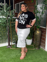 Cargar imagen en el visor de la galería, SARISA BLUSA FASHION NEGRA