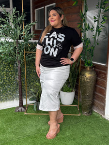 SARISA BLUSA FASHION NEGRA